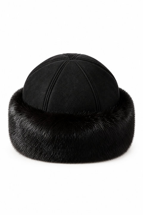 Sombrero de ante y visón