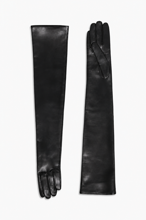 Guantes de cuero auténtico
