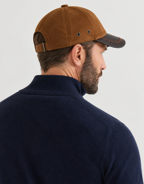 Echter Velourshut für Herren