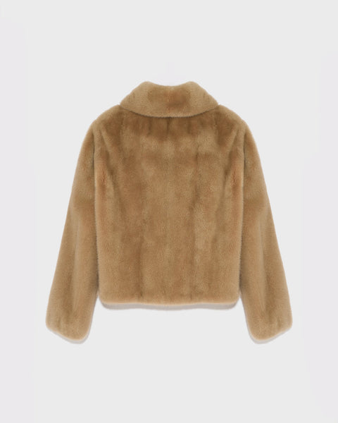 Veste en vison véritable