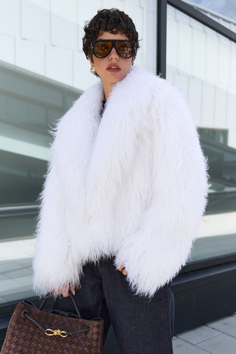 Cappotto mongolo autentico