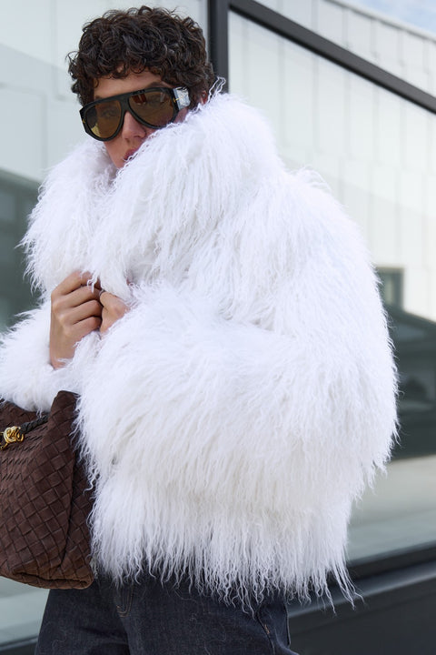 Cappotto mongolo autentico