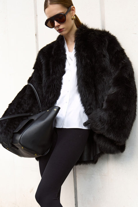 Cappotto in shearling