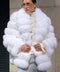 White Fox Fur Coat