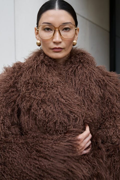 Cappotto mongolo autentico