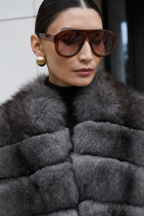 Cappotto in pelliccia Sablex™