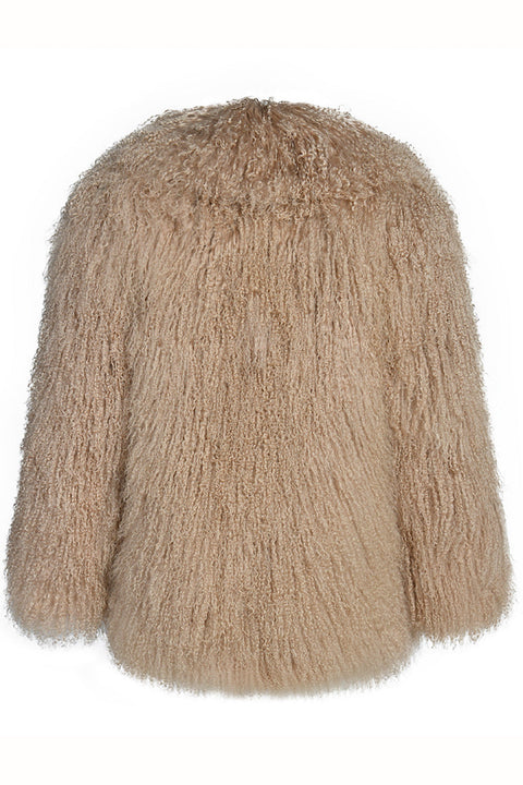 Beige Mongolian Coat