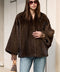 Short Brown Mink Coat