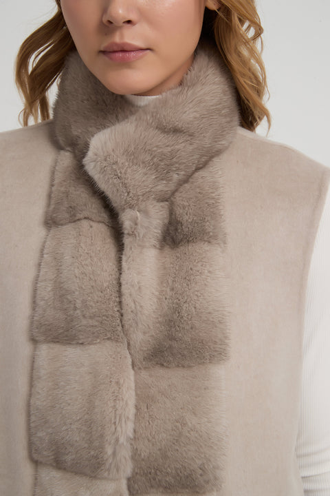 Giacca in cashmere convertibile 2-in-1