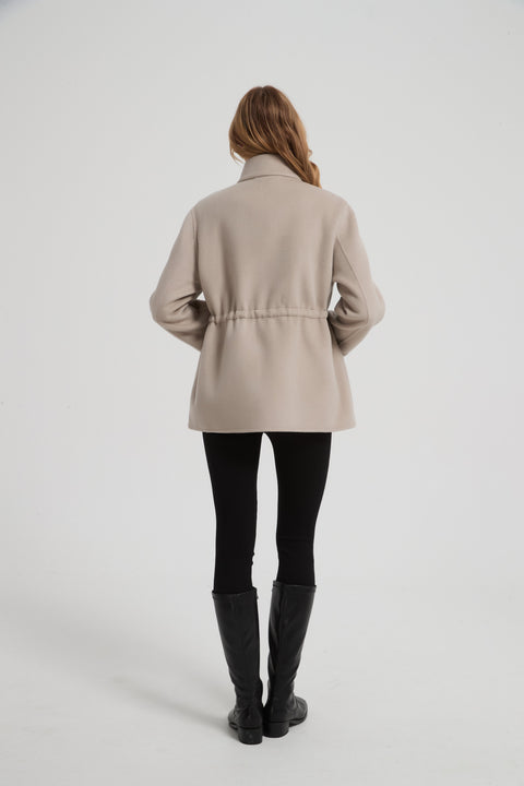 Giacca in cashmere convertibile 2-in-1