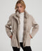 Giacca in cashmere convertibile 2-in-1
