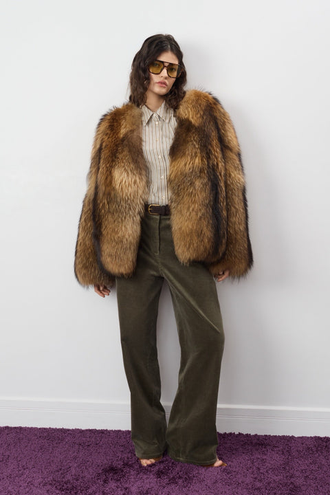Raccoon Fur Coat