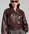 Leather Bomber