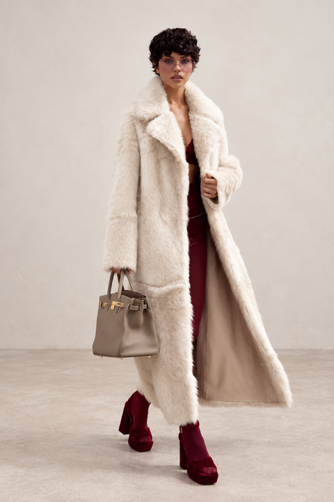 Long Tuscan Shearling Coat