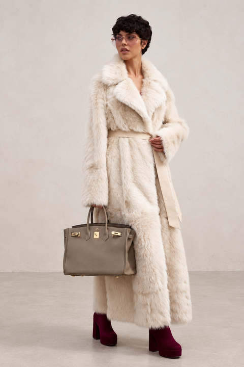 Long Tuscan Shearling Coat
