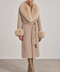 Fringe Wool Coat