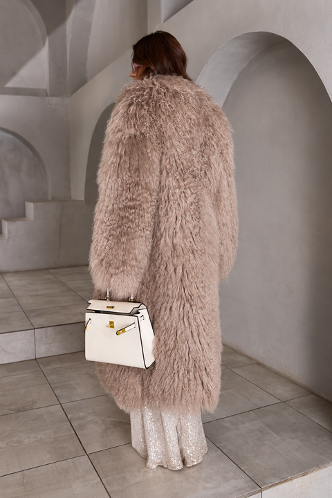 Long manteau mongol