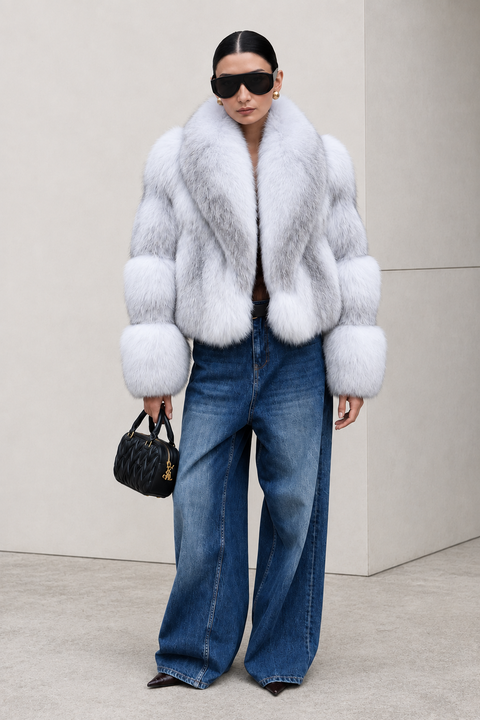 Artic Fox Fur Coat