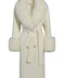 Cashmere Coat with Shearling