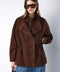 Lambskin Brown Suede Jacket
