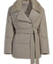 Wool Jacket with Mink