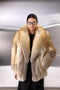 Gold Fox Fur Coat