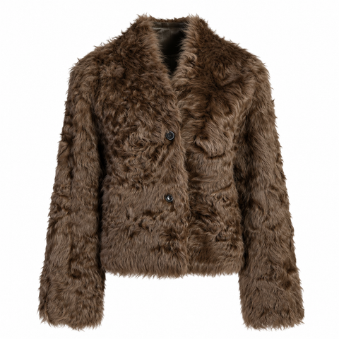 Reversible Shearling Coat