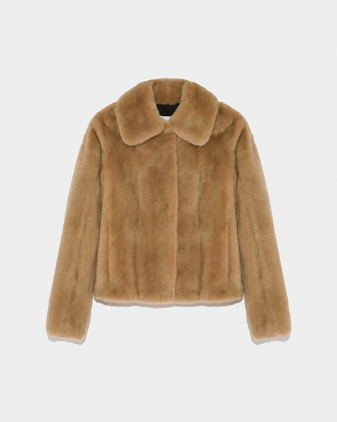 Veste en vison véritable